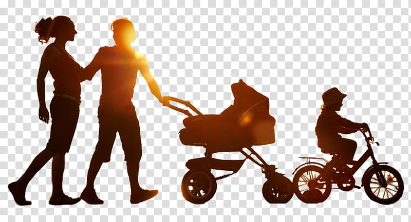 Family law Child Parent Baby transport, Sunshine family family travel silhouette transparent background PNG clipart