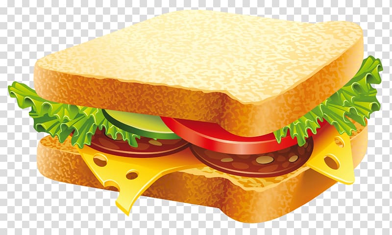 clubhouse illustration, Hamburger Submarine sandwich Vegetable sandwich, Sandwich transparent background PNG clipart