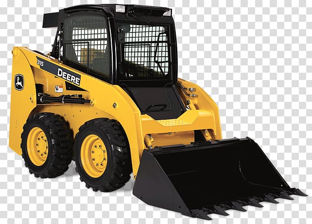 John Deere Caterpillar Inc. Skid-steer loader Architectural engineering Heavy Machinery, Bobcat Company transparent background PNG clipart