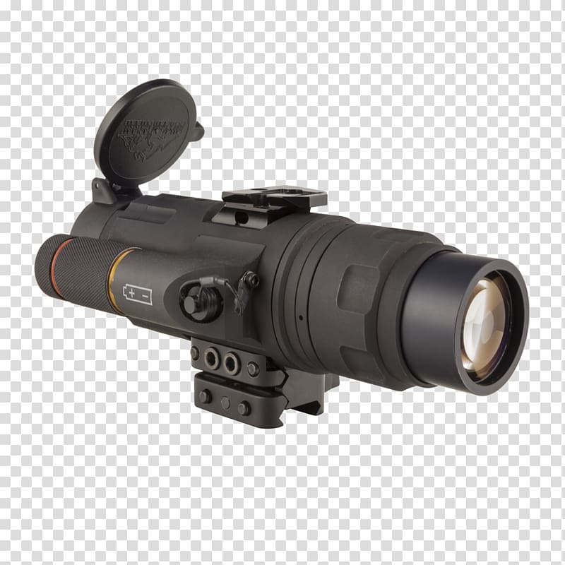 Monocular Thermal weapon sight Optics Trijicon, weapon transparent background PNG clipart