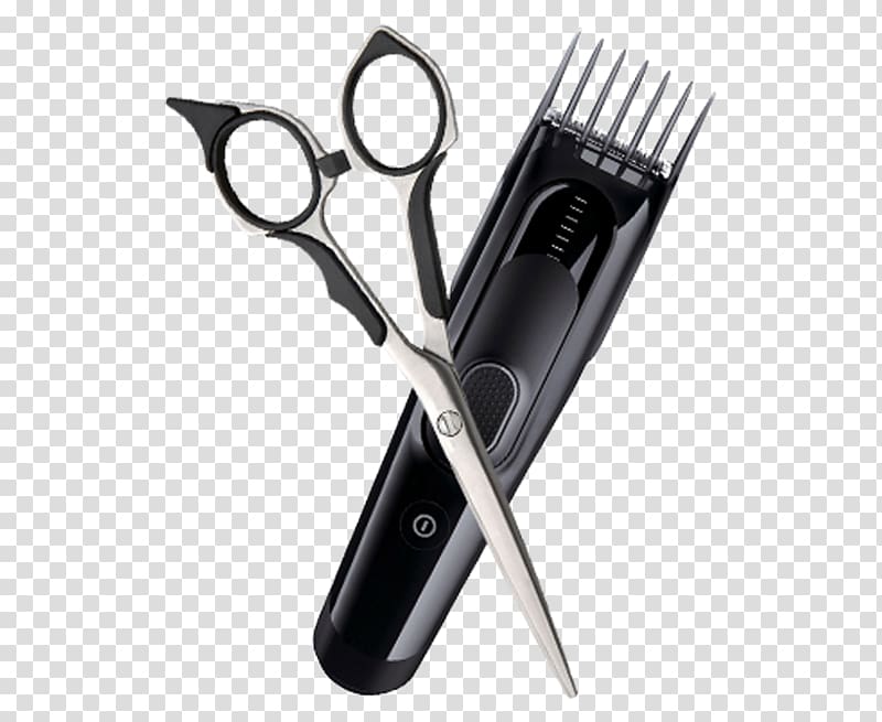 Scissors Hair clipper Comb Hair Styling Tools Hairstyle, scissors transparent background PNG clipart