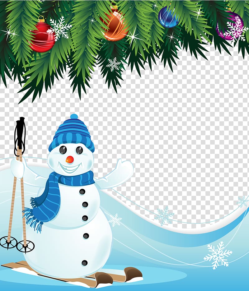 Snowman illustration Illustration, Snowman transparent background PNG clipart