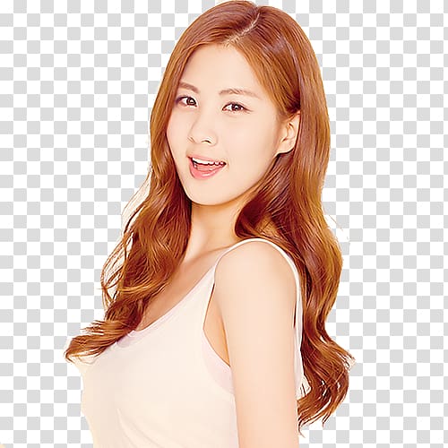Seohyun Long hair Hair coloring Layered hair Step cutting, hair transparent background PNG clipart