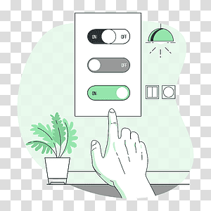 illustration, Switches, options, light, setup, preferences, settings transparent background PNG clipart thumbnail