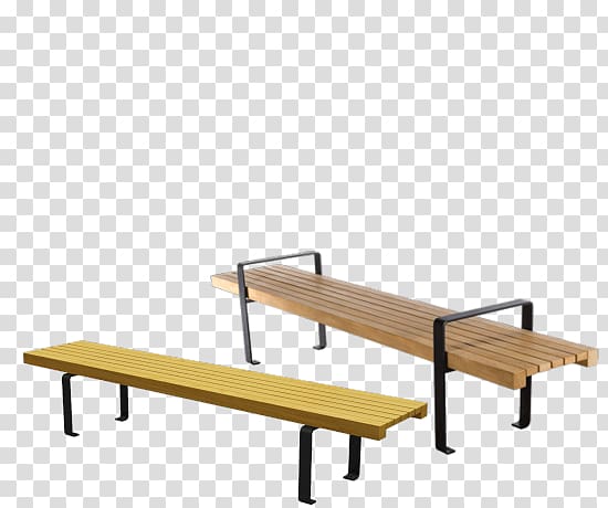 Bench Table Wood Street furniture Armrest, wooden benches transparent background PNG clipart