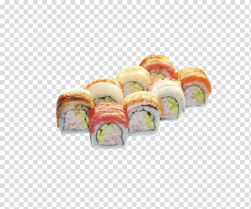 California roll Sashimi Tempura Makizushi Sushi, sushi transparent background PNG clipart