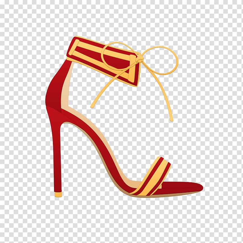 High-heeled shoe Court shoe Sandal Sergio Rossi, beauty and fashion logo transparent background PNG clipart