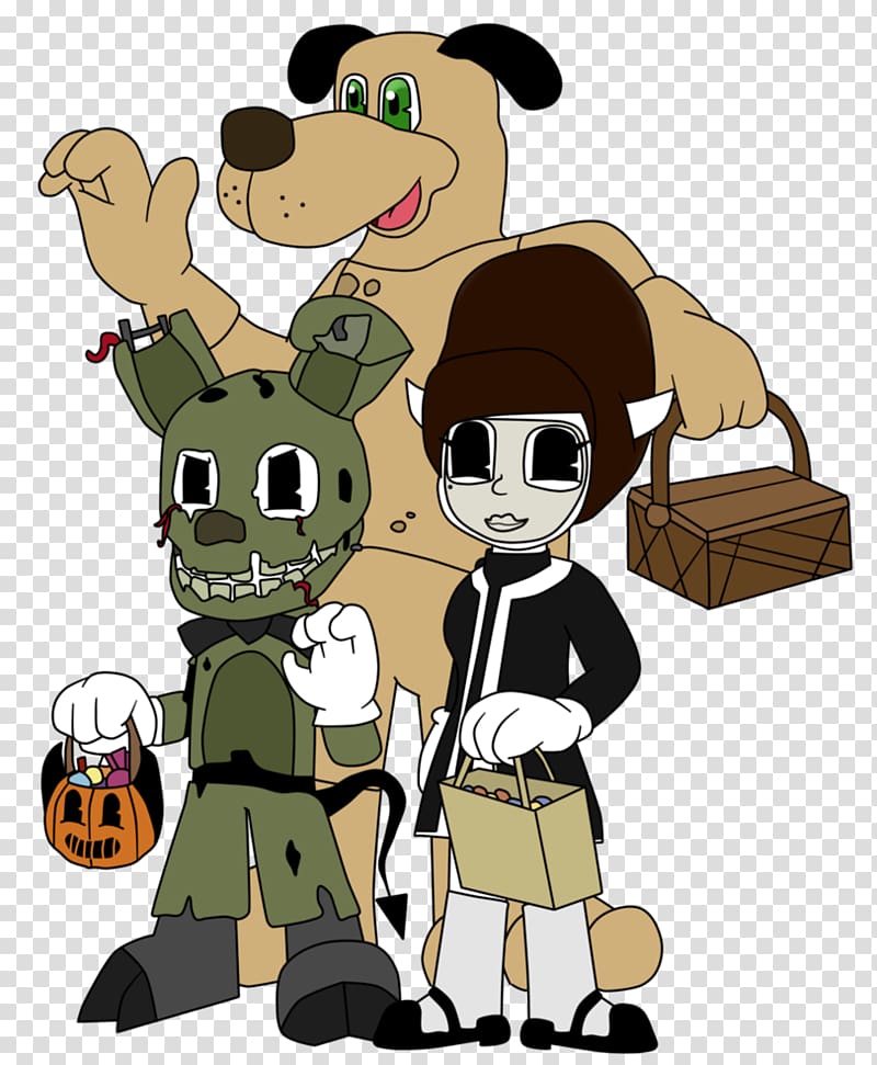 Dog Bendy and the Ink Machine Halloween costume, Dog transparent background PNG clipart