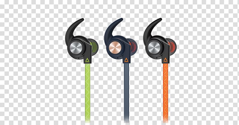 Headphones Creative Outlier Sports Audio Ear Wireless, creative panels transparent background PNG clipart
