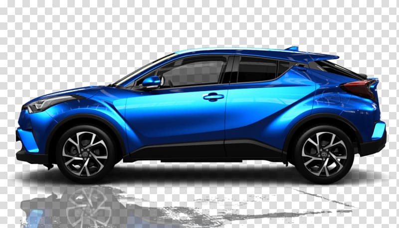 Compact car Sport utility vehicle Toyota C-HR Concept, technology blue transparent background PNG clipart