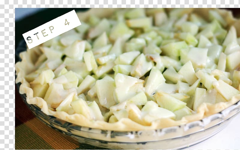 Apple pie Vegetarian cuisine Recipe Finger food, sour cream transparent background PNG clipart