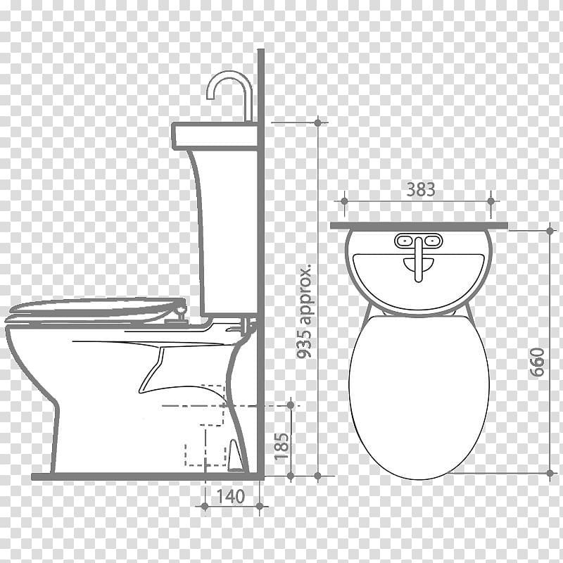 Caroma Sink Toilet Trap Bathroom, sink transparent background PNG clipart