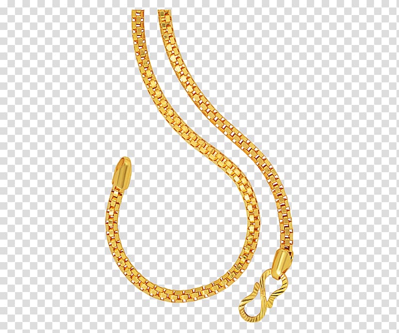 gold-colored link necklaces, Jewellery Chain Necklace Gold Jewelry design, gold chain transparent background PNG clipart