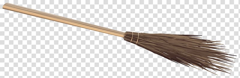 broomstick , Broom Brush Brown, Witch Broom transparent background PNG clipart