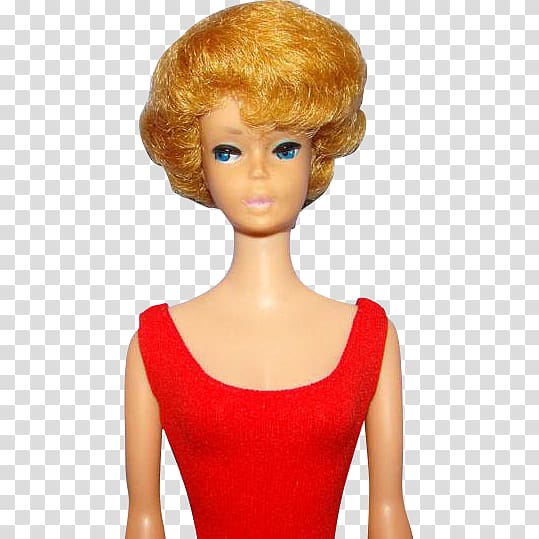 Barbie Blond Brown hair Mannequin, barbie transparent background PNG clipart
