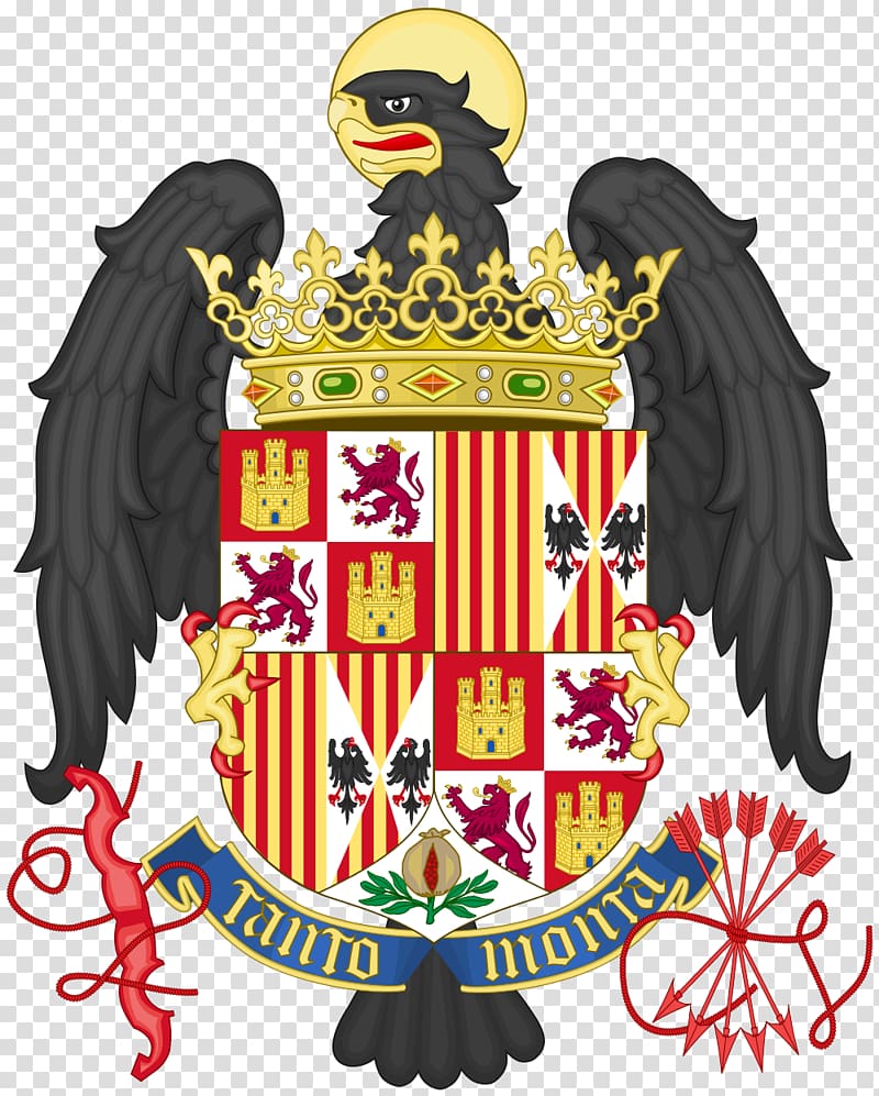 Coat of arms of Spain Crown of Castile Coat of arms of Spain Catholic Monarchs, royal house madrid transparent background PNG clipart