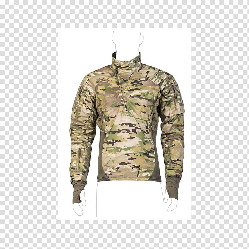 T-shirt Army Combat Shirt Military MultiCam, T-shirt transparent background PNG clipart