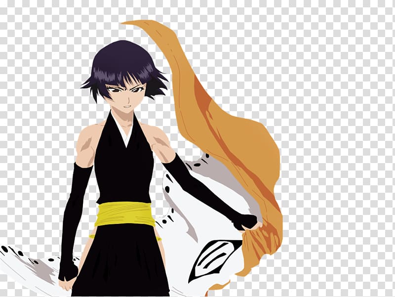 Soifon Yoruichi Shihouin Bleach: Soul Resurrección Anime Bleach 48, anime gun transparent background PNG clipart