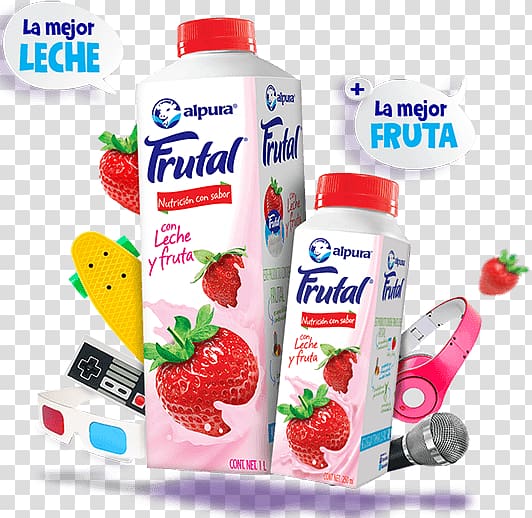 Strawberry Milk Licuado Fruit Alpura, strawberry transparent background PNG clipart