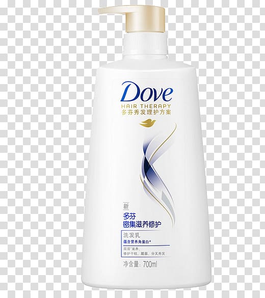 Dove Shampoo Hair conditioner Shower gel Cosmetology, Dove shampoo transparent background PNG clipart