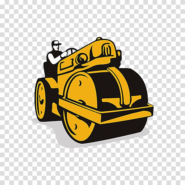 Road roller Drawing , civil Engineering transparent background PNG clipart