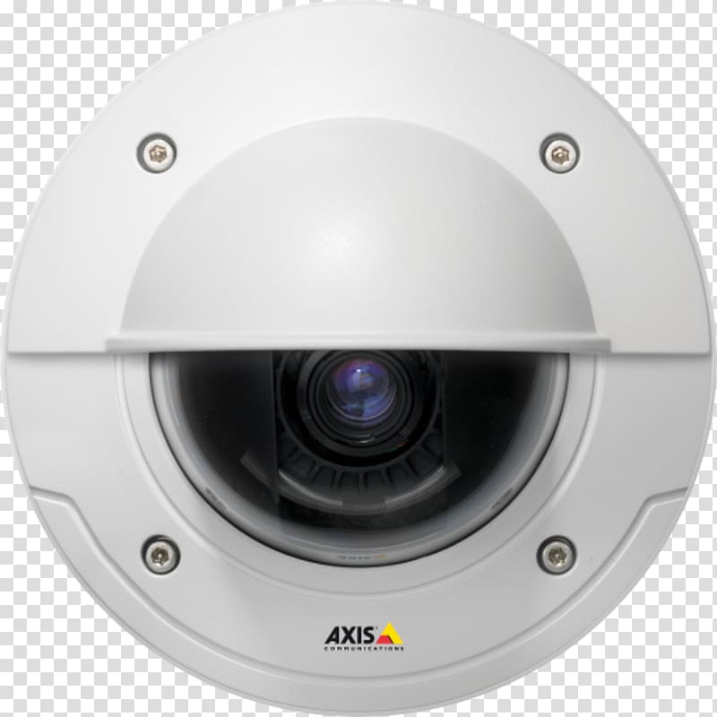 IP camera AXIS P3367-VE Network Camera Network surveillance camera, fixed dome, outdoor, vandal / weatherproof Axis Communications, Camera transparent background PNG clipart