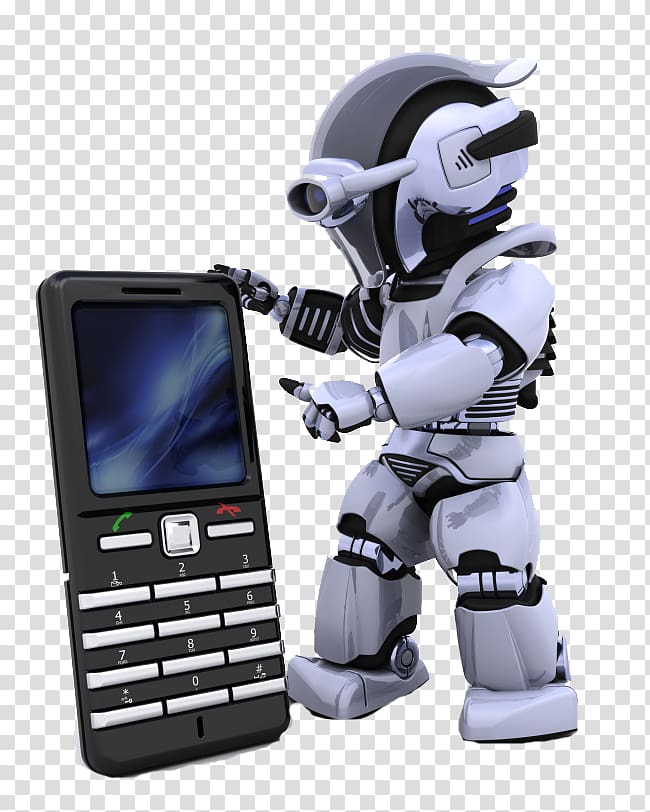 iPhone 5 Smartphone Mobile robot Mobile device, Robot Science and Technology transparent background PNG clipart