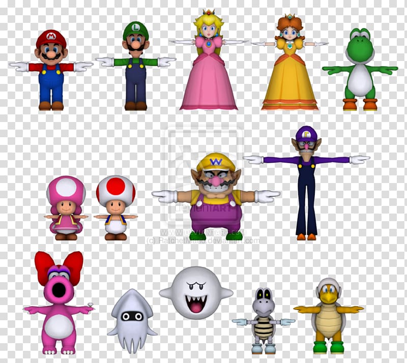 Mario Party 8 Mario Series Game Toy, meeting villain transparent background PNG clipart