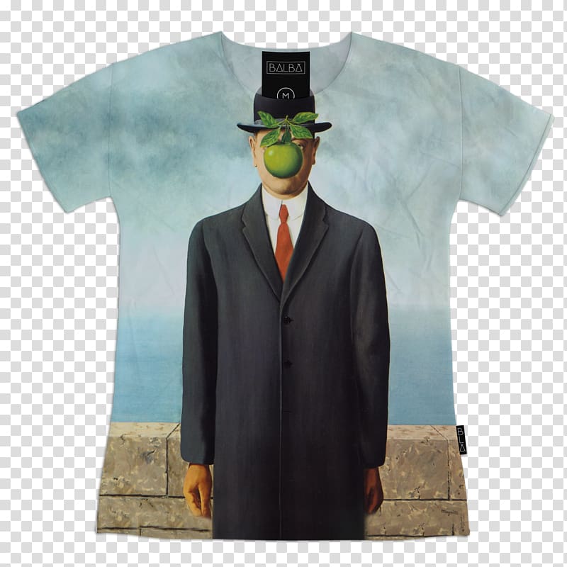 The Son of Man Golconda The Mysteries of the Horizon Magritte 1898-1967 Surrealism, painting transparent background PNG clipart