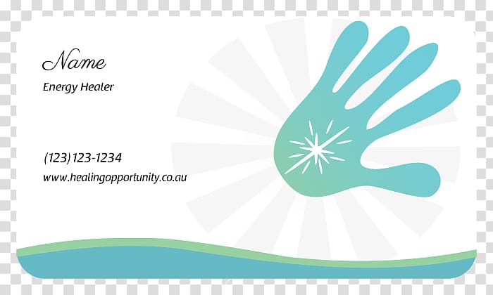 Thumb Logo Brand Medical glove, Elegant Business Card Design transparent background PNG clipart