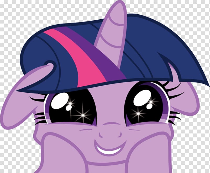 Twilight Sparkle Pinkie Pie My Little Pony Rainbow Dash, unicorn face transparent background PNG clipart