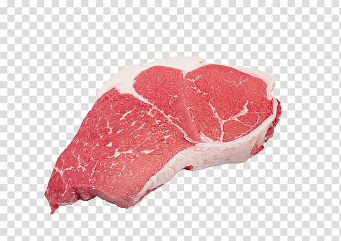 Sirloin steak Beefsteak Beef tenderloin Rib eye steak, meat transparent background PNG clipart