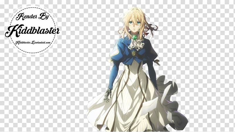 Violet Evergarden Anime Kyoto Animation Television Show Violet Evergarden Transparent Background Png Clipart Hiclipart