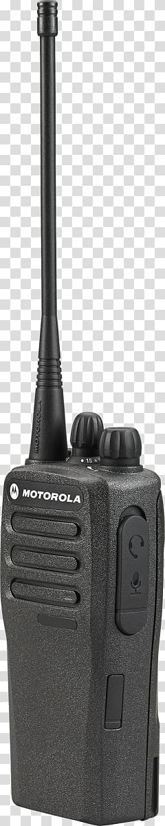 Walkie-talkie Two-way radio Radio station Motorola, two way radio transparent background PNG clipart