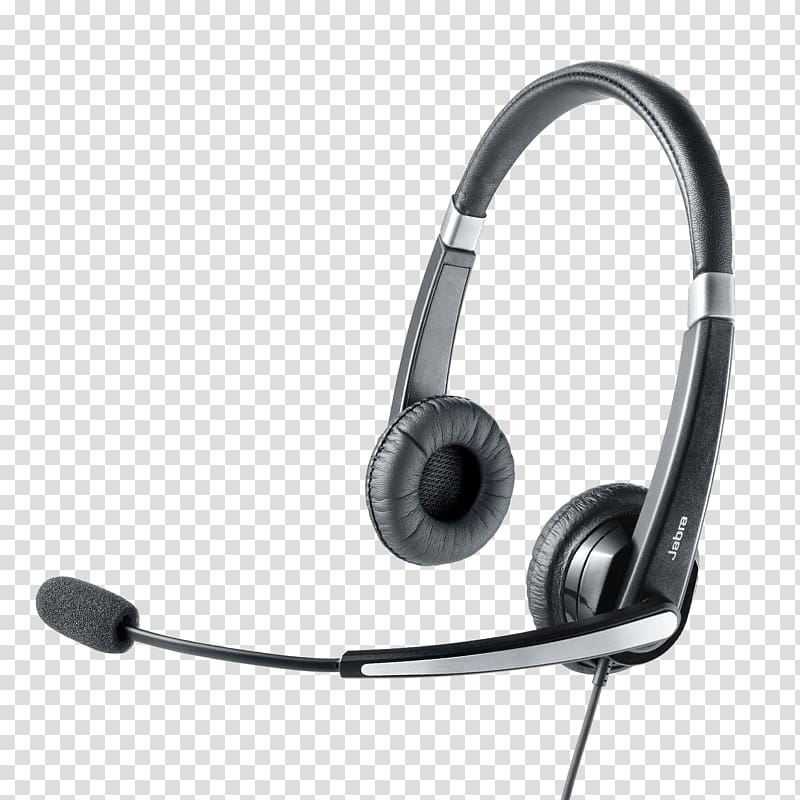 Unified communications Headphones Skype for Business Jabra Headset, USB transparent background PNG clipart