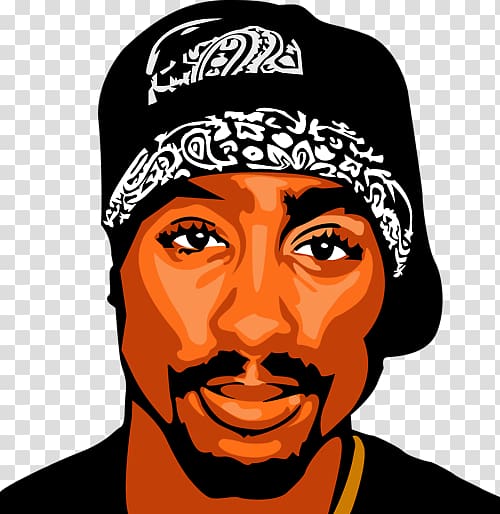 Tupak Shakur illustration, Tupac Shakur Hip hop music Greatest Hits Rapper Best of 2Pac, 2Pac, Tupac Shakur transparent background PNG clipart