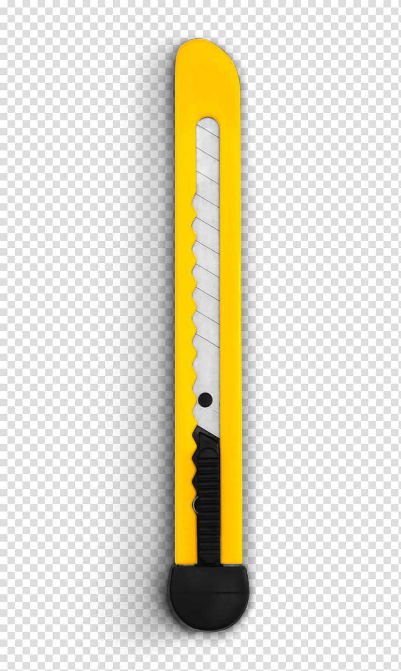 Knife Art, Yellow knife transparent background PNG clipart