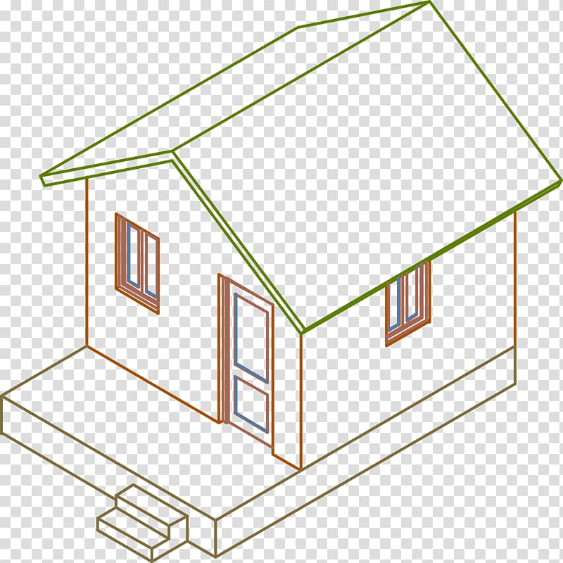 Architecture House Daylighting Roof, 3d model home transparent background PNG clipart