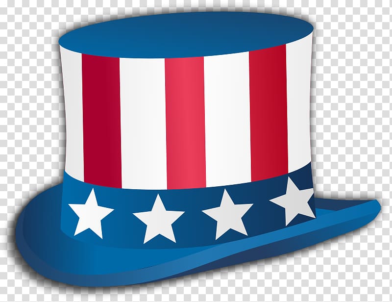 Uncle Sam Independence Day Hat Flag of the United States , Fish Bowl transparent background PNG clipart