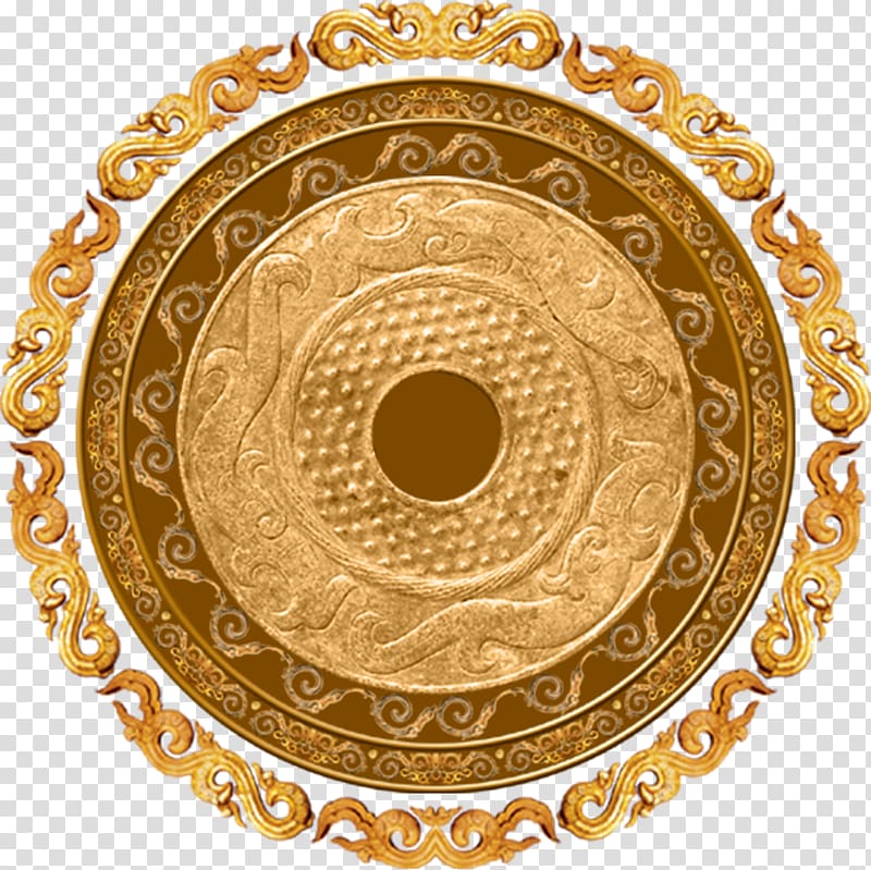 Joxe3o Pessoa, Paraxedba Playlist Circle Music MP3, Ancient Chinese brass decorative disc transparent background PNG clipart
