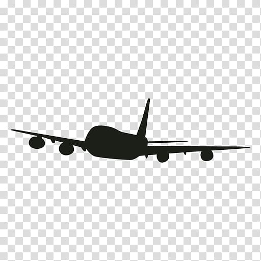 Flight Airplane Jet aircraft Airliner, private jet transparent background PNG clipart