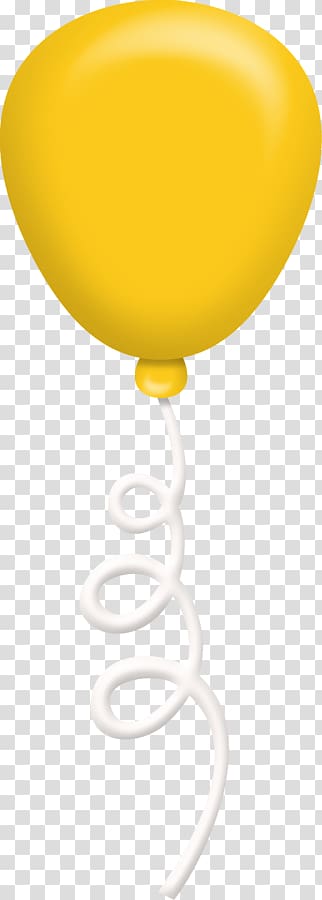 Balloon Birthday Party Yellow , pocoyo party transparent background PNG clipart