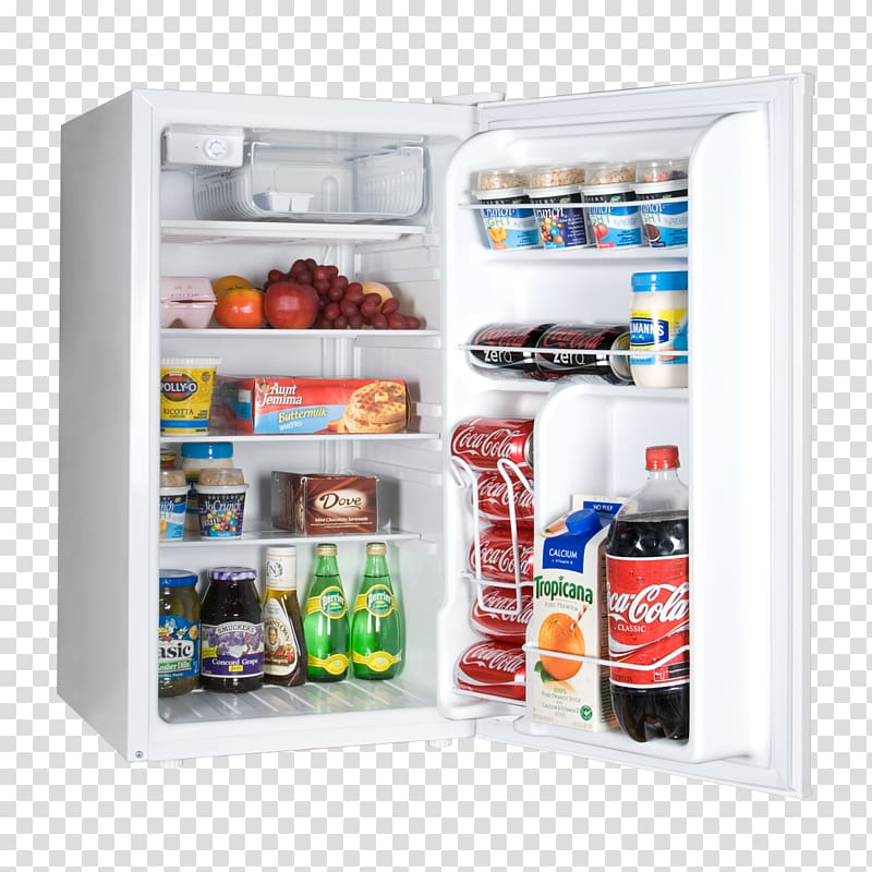 Refrigerator Home appliance Minibar Major appliance Freezers, mini fridge transparent background PNG clipart