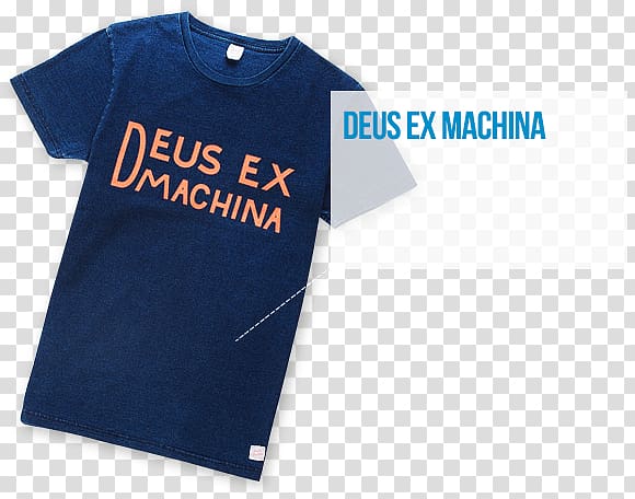 T-shirt Logo Sleeve Outerwear Font, Deus ex machina transparent background PNG clipart