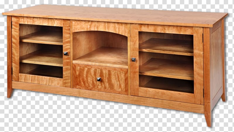 Buffets & Sideboards Wood stain Drawer Angle, Cupboard Top View transparent background PNG clipart