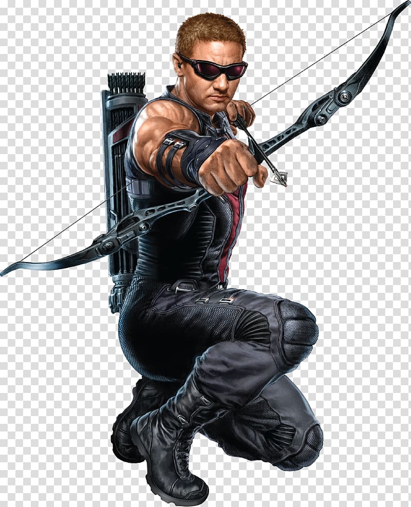 Hawkeye of Marvels illustration, Stan Lee Clint Barton Black Widow Phil Coulson The Avengers, Hawkeye transparent background PNG clipart