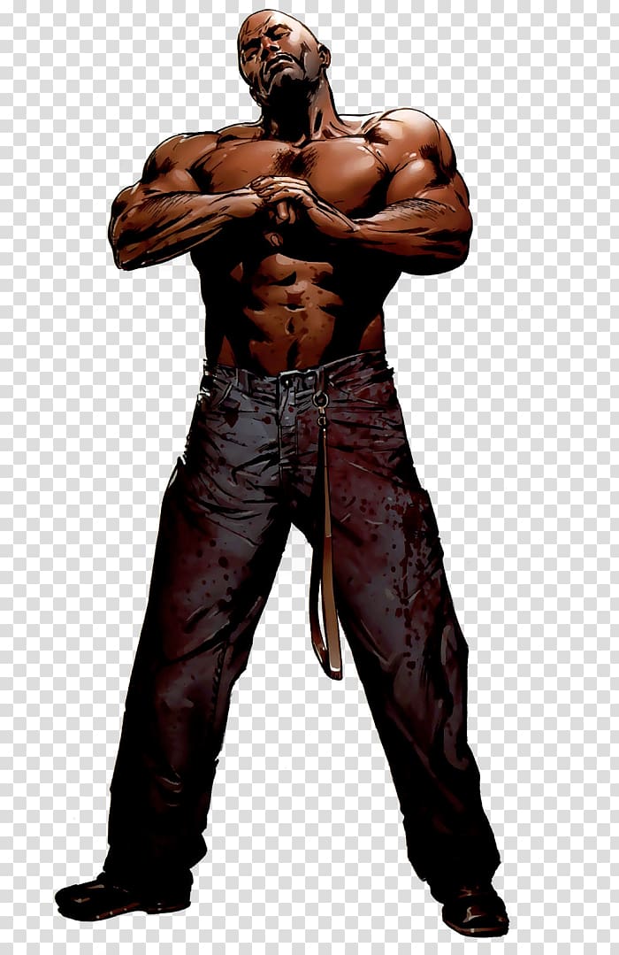 Luke Cage Iron Fist Marvel Comics Film Comic book, actor transparent background PNG clipart