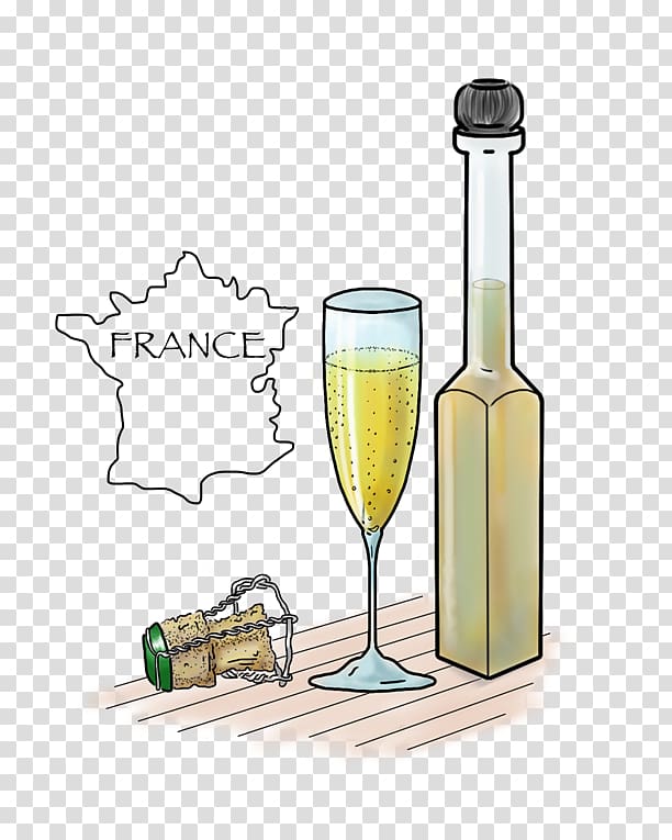 Champagne Glass bottle White wine Liqueur, olive oil tasting accessories transparent background PNG clipart