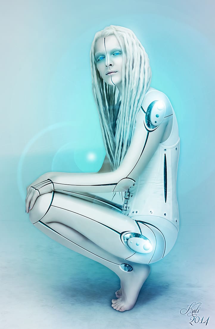 Cyborg She Eclipse Phase Robot Cyberpunk, Cyborg transparent background PNG clipart