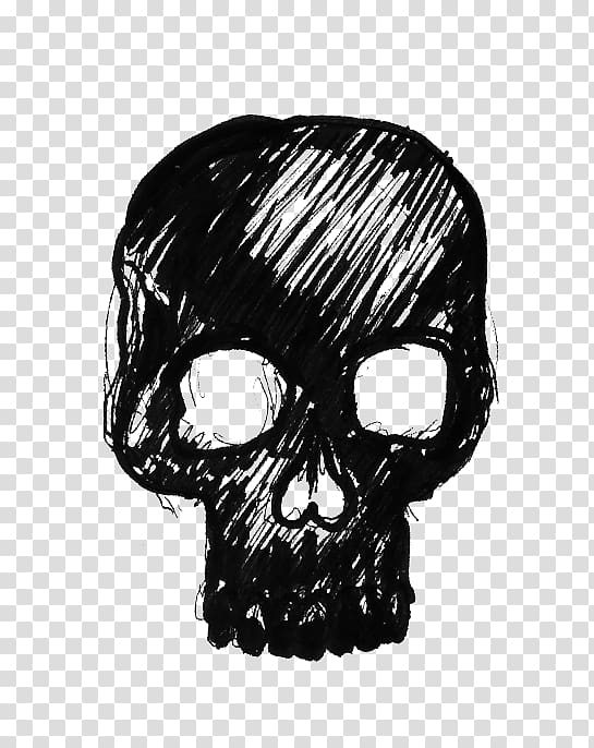 Skull Drawing Portable Network Graphics Grunge , skull transparent background PNG clipart